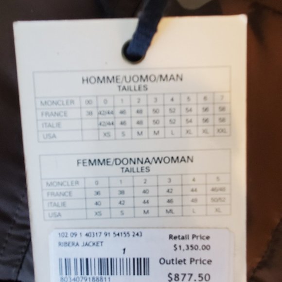 Monclar Ribera Quilted Down Jacket - Picture 4 of 5